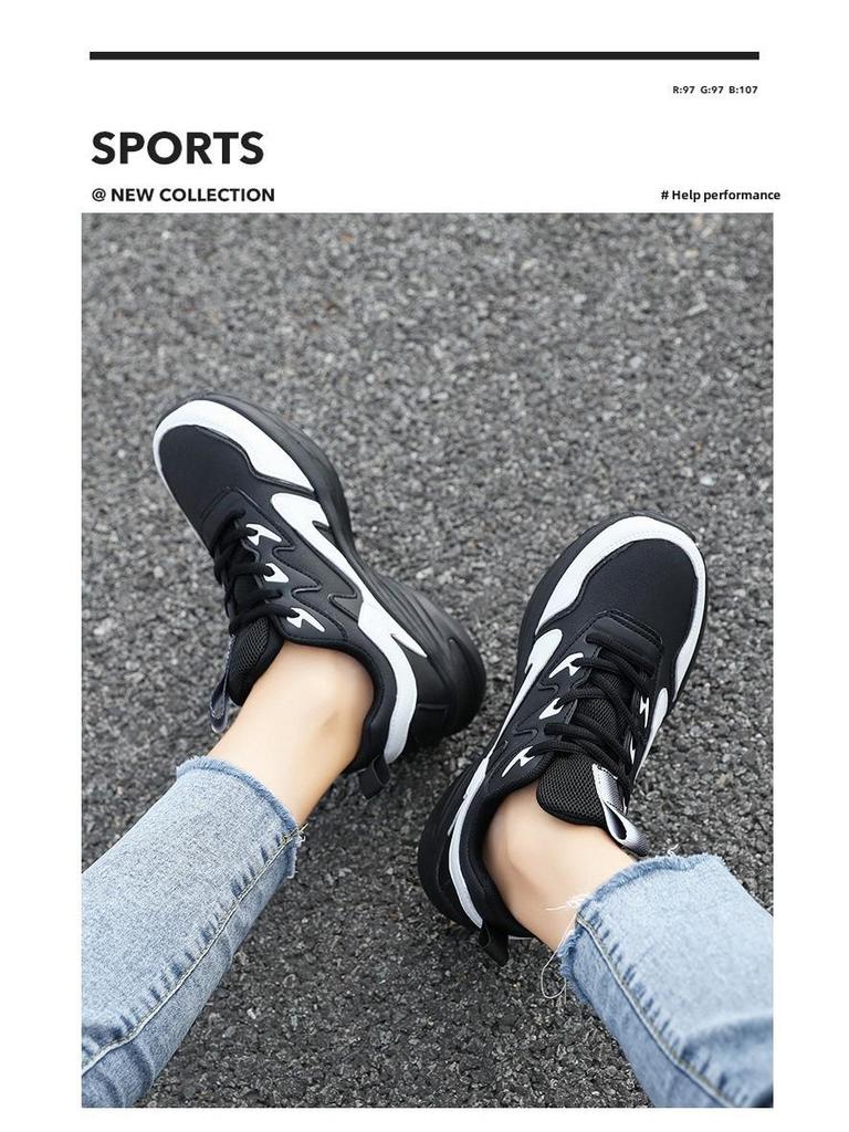 Женские осенние кожаные водонепроницаемые кроссовки для бега — легкие, с мягкой подошвой, в повседневном стиле