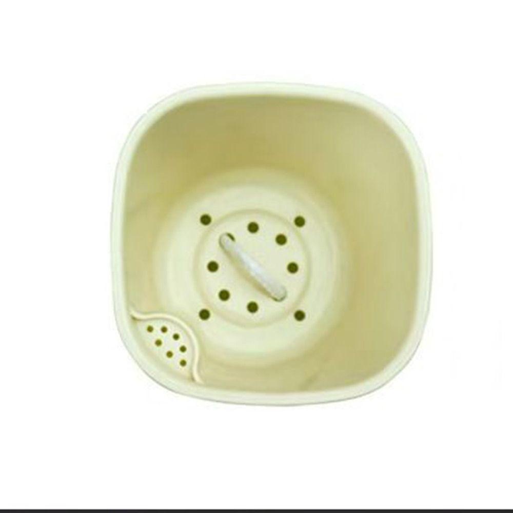 Automatic Living Room Decor Gardening Flower Pots Plastic Soil Cultivation Small Pot Desktop