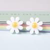 High Quality Fresh Small Flower Without Holes Simple Rounded Corner Patch 10pcs Hair Accessories Bright Face Loose Beads Five Petal Flower