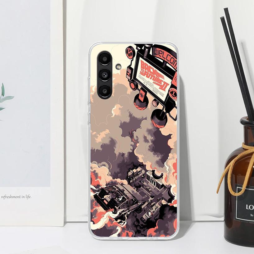 Back To The Future TV Phone Case For Samsung Galaxy A17 A37 A57 A16 A26 A36 A56 A15 A25 A35 A55 A14 A24 A34 A54 A13 A23 A33 A53