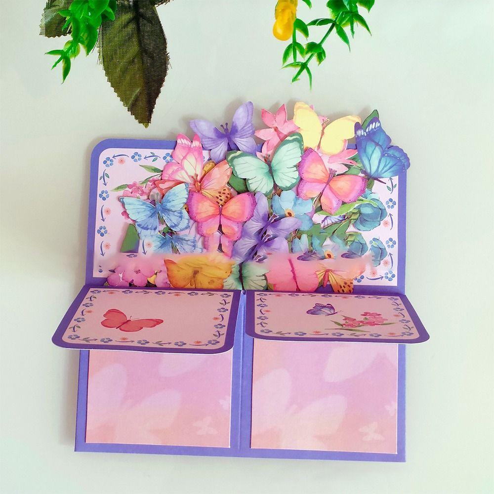 Bloom Anniversary Rose/Lily/Sunflower/Tulip Paper Flowers Daisy/Carnation 3D Pops-up Bouquet