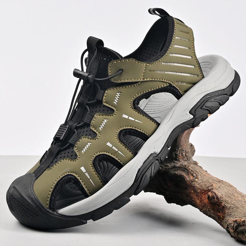 Genuine Leather Men Sandals Summer Men Beach Sandals Outdoor Sandals For Men