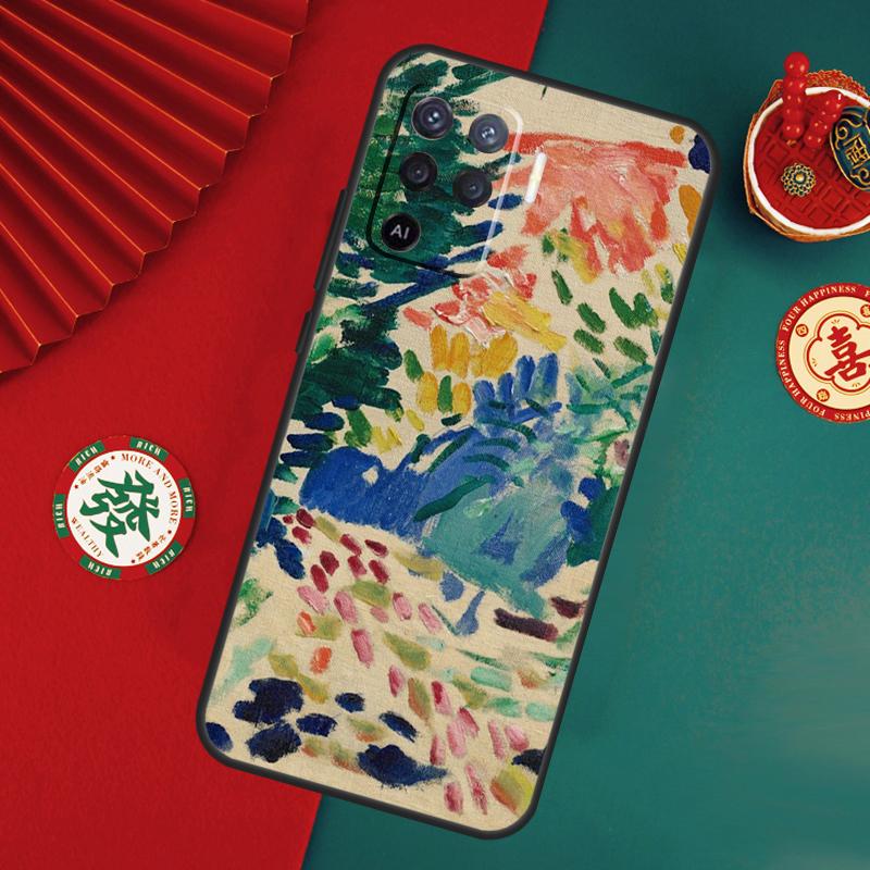 Художественный чехол-картина Анри Матисса для Oppo A15 A17 A57 A6 A5 Pro A54 A74 A94 A16 A76 A96 A40 A60 A80 A18 A38 A58 A78 A98