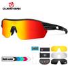Queshark UV400 Polarized Cycling Glasses MTB Road Bike Sunglasses Sports Eyewear QE47