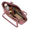 Coach Станция 35 Сумка-тоут из фирменного канваса с застежкой-молнией Сумка для покупок Изысканная сумка через плечо из кожи с фактурой гальки Большая женская сумка-тоут Розовый CDL99-IMPEO