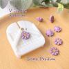 Jewelry Making Clay Earring Tools Drill Precise Position Earrings Jewelry Sculpting Tools Non-stick Homemade Craft