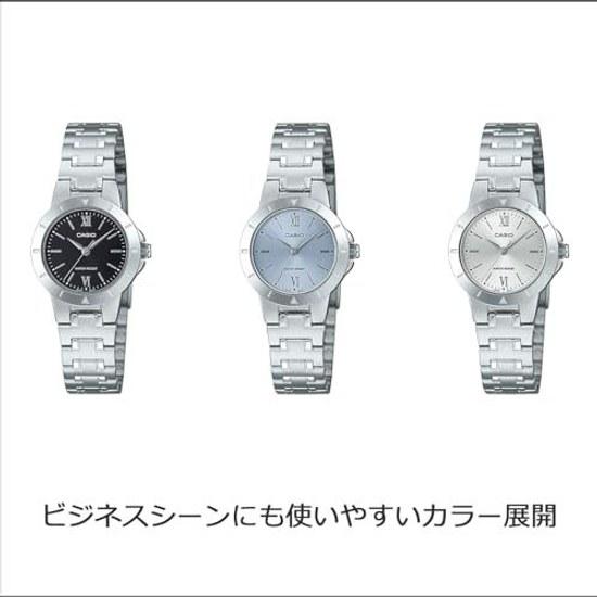 Casio wristwatch Collection LTP-1177D-2AJF ladies blue