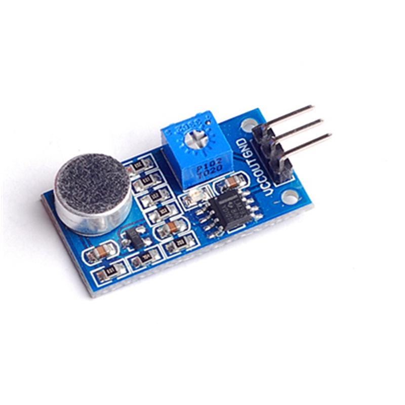 Sound Detection Microphone Module with Voice-Activated Whistle Switch