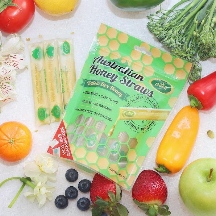 Bee2 Australia Eucalyptus Honey Straws 192g