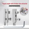 Tightening Reverse Thread Faucet Valve Extractor for Pipe Repair