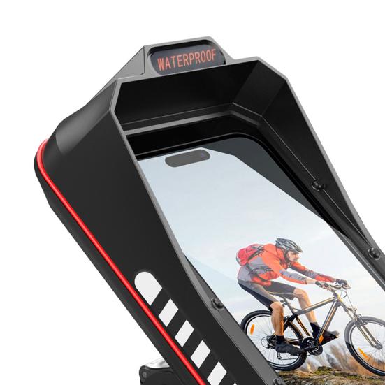 Держатель для телефона на велосипед с солнцезащитным козырьком, дождевик, водонепроницаемый, чувствительный сенсорный экран, крепление для мобильного телефона на руль мотоцикла, велосипедные аксессуары