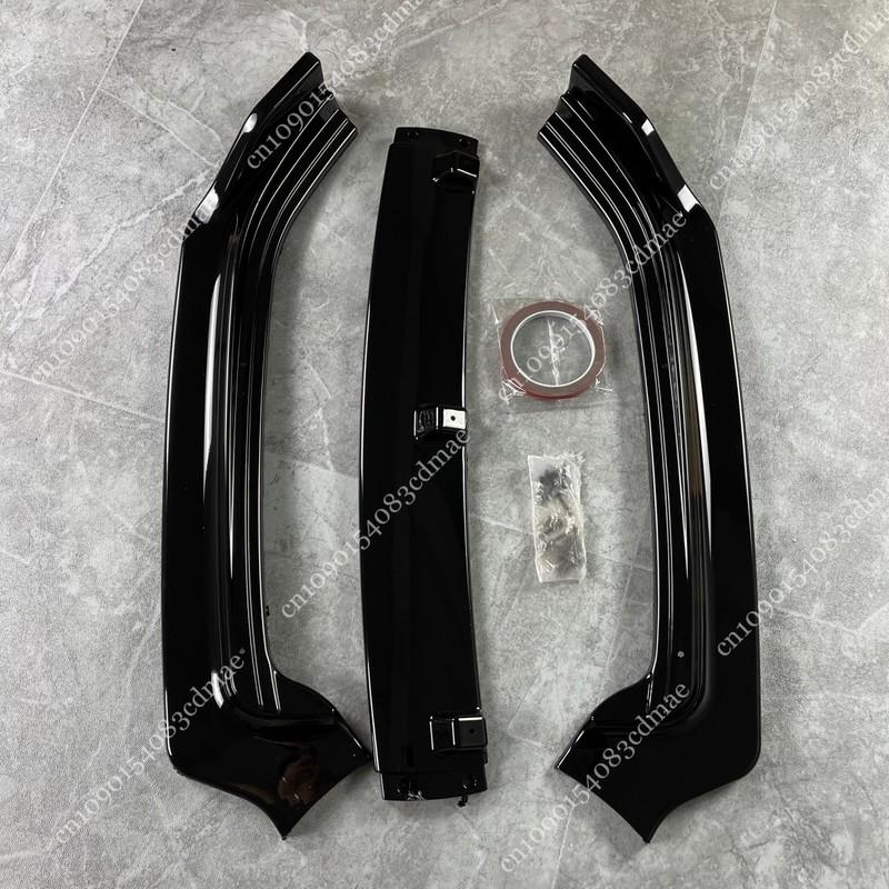Front Bumper Splitter Diffuser for Peugeot 208 GTI PureTech THP BlueHDi VTi HDi 2012-2015 Spoiler Lip Body Aero Kit Tuning Parts