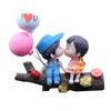 Action Figure Balloon Ornament Car Decoration Car Ornament Dashboard Figurine Cartoon Couples Model