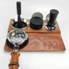 Coffee Tamper Mat Station Stand Wooden for 51MM/54MM/58MM Portafilter Holder Support Base Rack Espresso Accessories Barista Tool