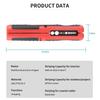 Portable Cable Stripper Anti-Skid Handle Manual Coaxial Cable Stripper Durable Pen Clip Design Wire Stripper RG59 RG6 Cable