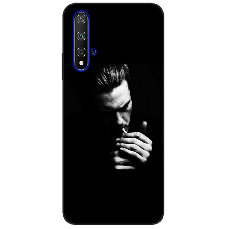 Чехол для Huawei Nova 5T Чехлы Ультратонкий Прозрачный Мягкий ТПУ Силиконовый Чехол-Крышка Для Huawei Nova 5T Nova5t 5 t Funda Honor 20