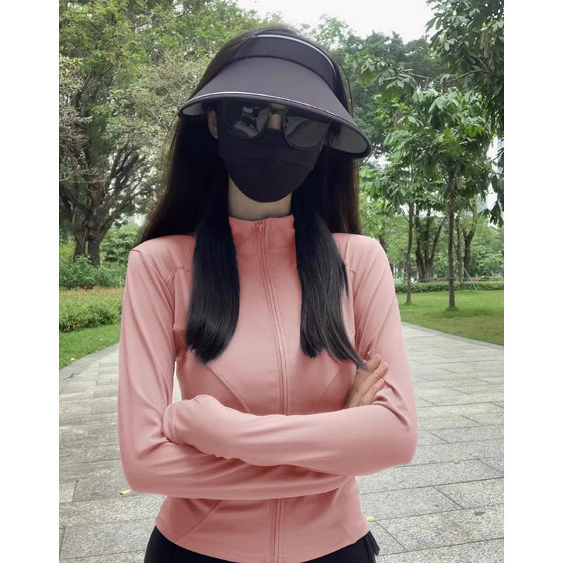 Женский серый летний кардиган-куртка из ледяного шелка с защитой от УФ-лучей 2025