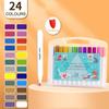 24-цветный акриловый маркер, художественная кисть, маркер-ручка для 3D-печатных моделей, раскрашивающая ручка на водной основе