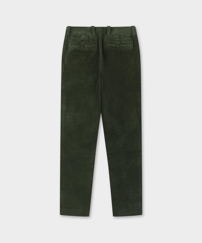 Брюки из вельвета BROOKS BROTHERS Slim Fit 8W (зеленый) (Bbpcmnf402)