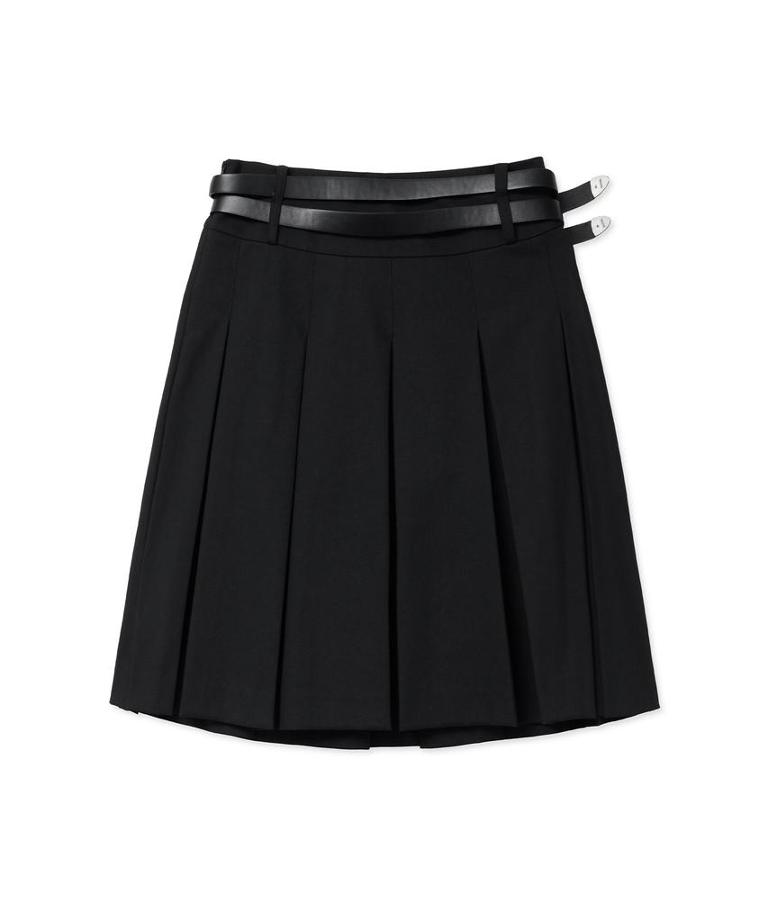Midnight Move 2 Belt Skirt (Black)