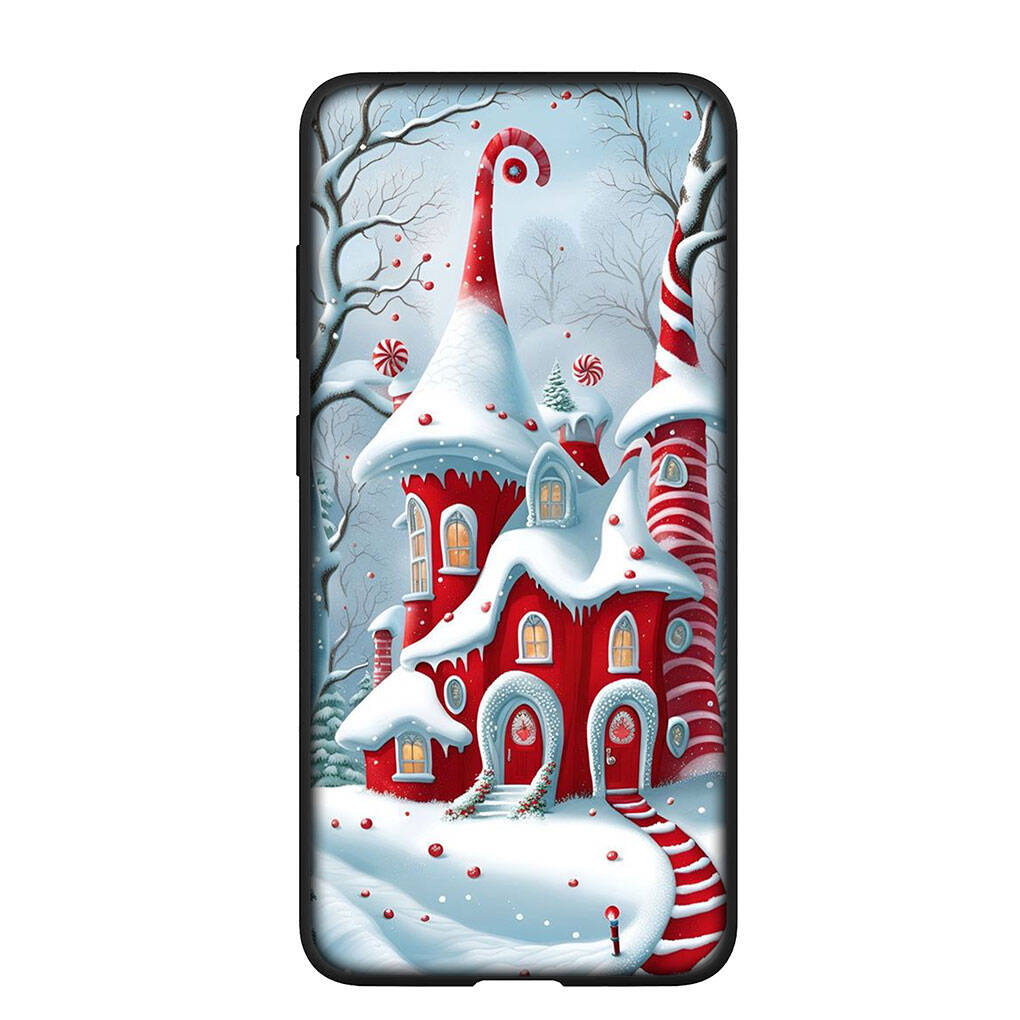 Чехол для телефона для iPhone 17 16 15 Xiaomi Poco F8 F7 X7 X6 M8 C85 C75 C71 Redmi Note 14 13 12 11 Pro Max A3 A4 14C 13C 15C Рождественская елка с оленем Чехол