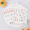 20pcs/Pac 33*33cm 2-Ply Disposable Party Napkin Floral Pattern
