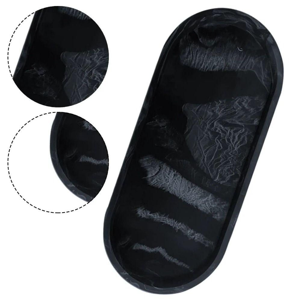 Мраморный поднос для туалетного столика, силиконовый поднос для унитаза, новый поднос для хранения на кухонной столешнице