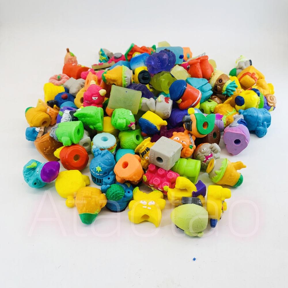 20-100pcs Zomlings Trash Dolls Action Figures 3cm Grossery Gang Garbage Collection Model Toys for Kids Birthday Gift