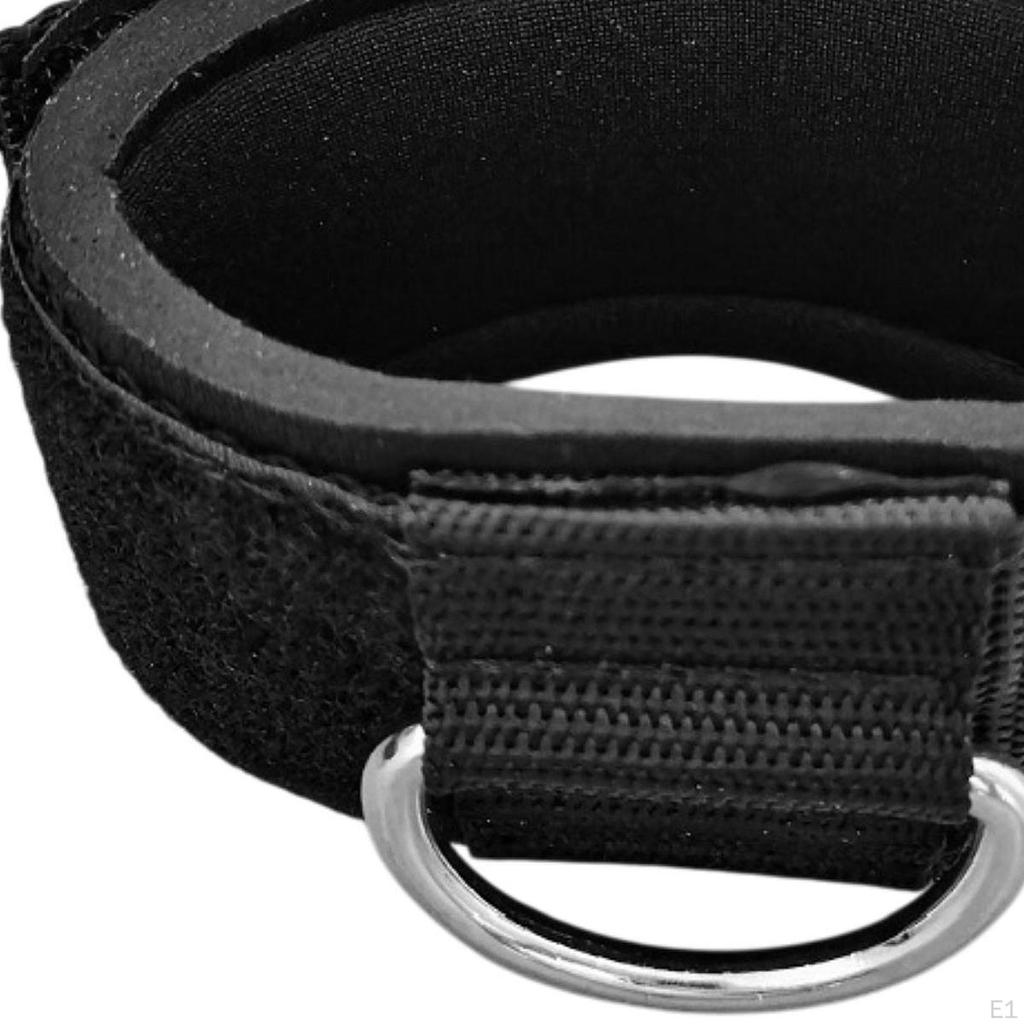 2 ремня на лодыжку с D-образным кольцом, многофункциональные, для силовых тренировок, тренировок ног, фитнеса и домашних упражнений.