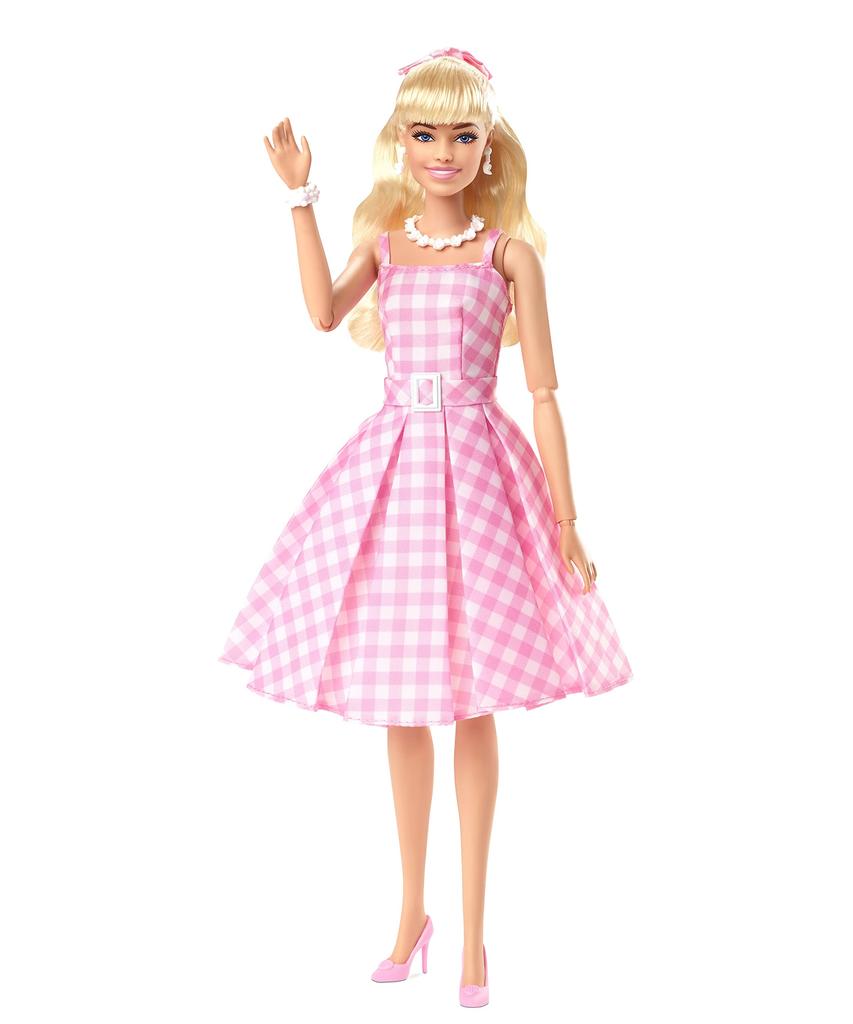 Платье MATTEL Barbie Movie Gingham для возрастной группы 10 лет и HPJ96 "Barbie" [Кукла-одевалка/Кукла] [3 шт.]