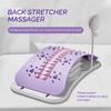 Регулируемый тренажер для спины для поддержки поясницы, массажа, расслабления мышц, растяжки, коррекции осанки, подушка безопасности, уровень высокий
