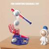Baseball Activity 3 in 1 Catapult Launcher Adjustable Height Train Children Parent-Child Interactive Outdoor Sport Toy designed for Boys Present