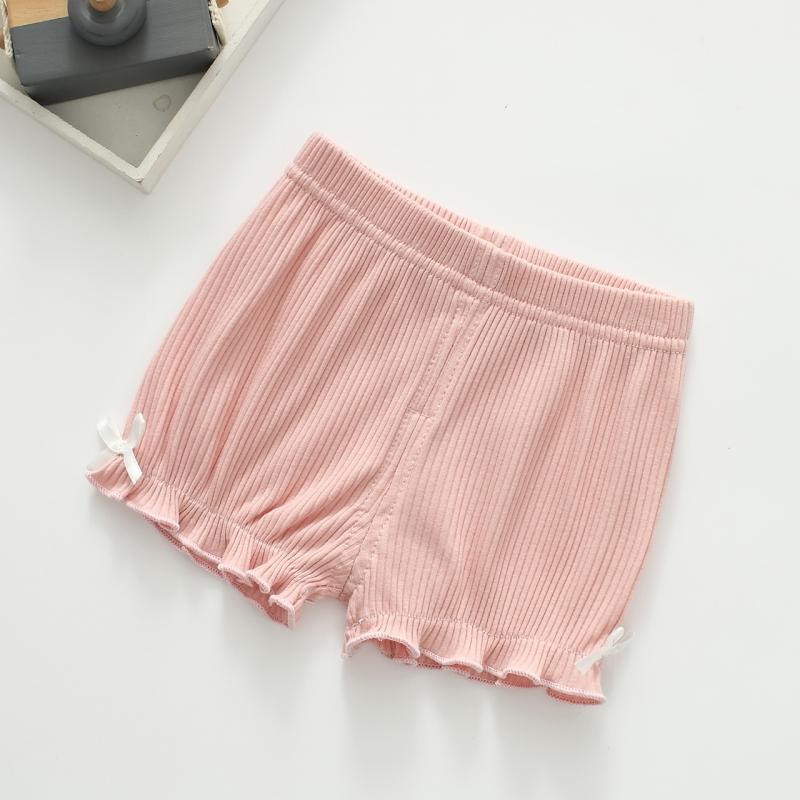 Летние детские боксеры для малышей, верхняя одежда ярких цветов, хлопковые шорты с бантом для девочек, короткие штаны