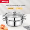 Многофункциональный горшок Debo Dep-33 26см из нержавеющей стали