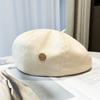 Береты для женщин на осень и зиму в японском стиле, шляпы художника, которые делают лицо маленьким и универсальными, шляпа-тыква-бутон для большой головы