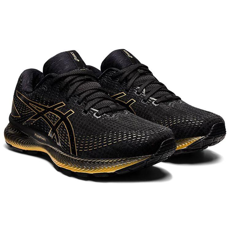 Asics Мужские кроссовки Gel Saiun Black Pure Gold Carrier-Grey 1011B400-001