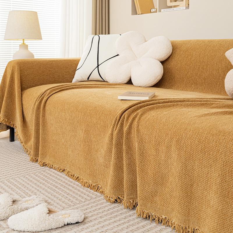 Чехол для дивана с узором «елочка», ткань, полотенце для дивана, универсальный универсальный прямой ряд для четырех сезонов, цельное одеяло с полным покрытием