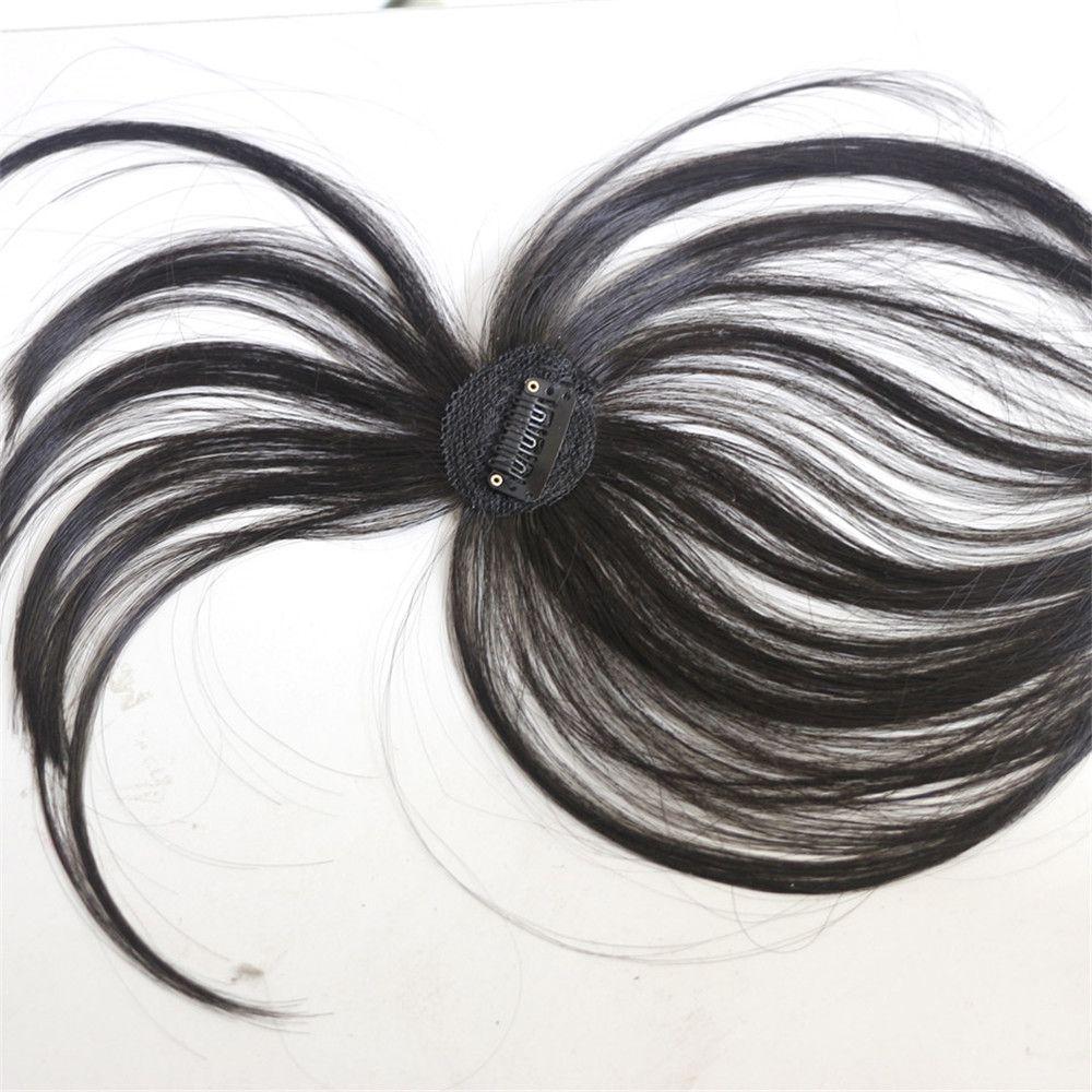 Невидимый бесшовный инструмент для укладки волос, накладка для тонких волос, скрывающая залысины, 3D-челка с воздушным эффектом