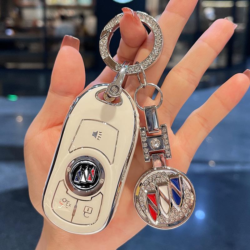 Женский чехол для ключа автомобиля для Buick: Excelle, Regal, Verano, LaCrosse, Envision S