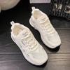 Модные кроссовки женские сетчатые дышащие прогулочные туфли на плоской подошве женские спортивные вулканизированные туфли белые zapatillas mujer обувь