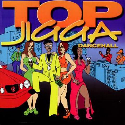 Виниловая пластинка РАЗЛИЧНЫЕ - Top Jigga Dancehall BWLP044 Brickwall Distr 2000 Ямайка Регги, Ска и Даб