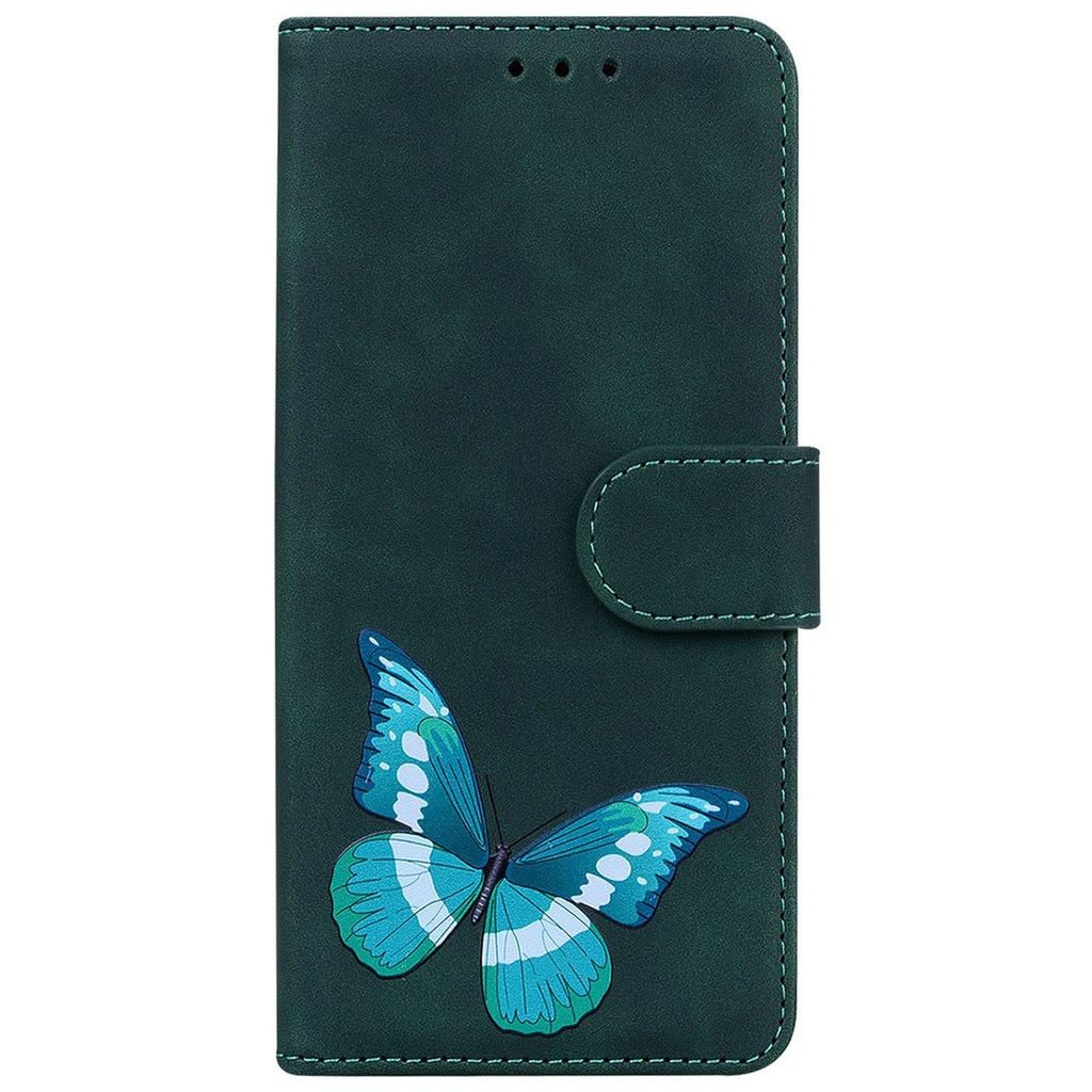 For Samsung Galaxy A07 5G Stand Case PU Leather Phone Cover Butterfly Printed