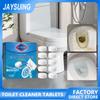Чистящие таблетки для унитаза Jaysuing Дезодорирует смыв для унитаза Автоматический отбеливатель Очиститель для унитаза Пятновыводитель Таблетка для смыва Дезодорирует Дезодорант для унитаза