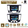 Автомагнитола Мультимедиа MP5 Плеер Головное Устройство Стерео BT Для Hyundai Sonata NF 2008-2010