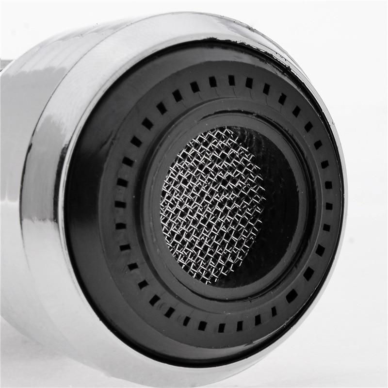 Multifunctional Rotating Splash Proof Filter Extender Faucet Aerator 2 Water Outlet Modes Swivel for Bathroom Kitchen