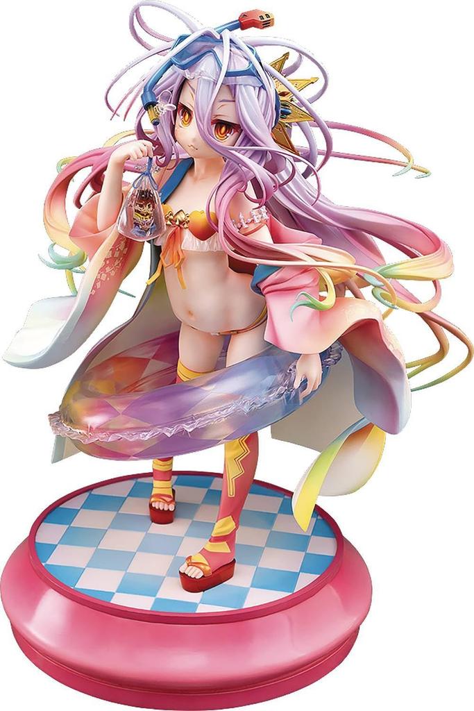 Fat Company No Game No Life Широ Летний Сезон Масштаб ABS ПВХ Окрашенная Полная Фигурка Вер. 1/7 и