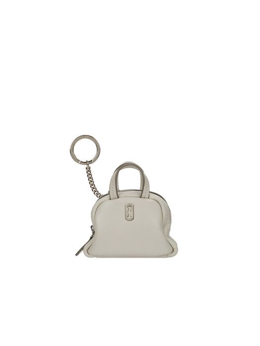 vunque Toque Tote Mini Pouch Charm (Tok Tote Mini Pouch Keyring Charm) Light Beige
