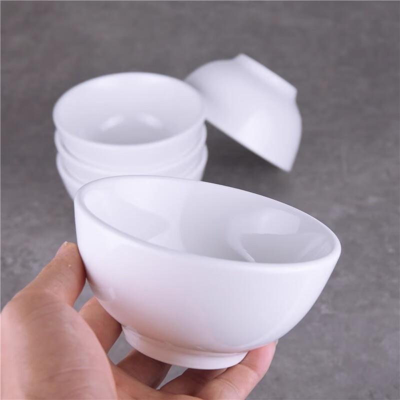 Tian Yajing Белые керамические миски для ресторана и отеля, 10 штук