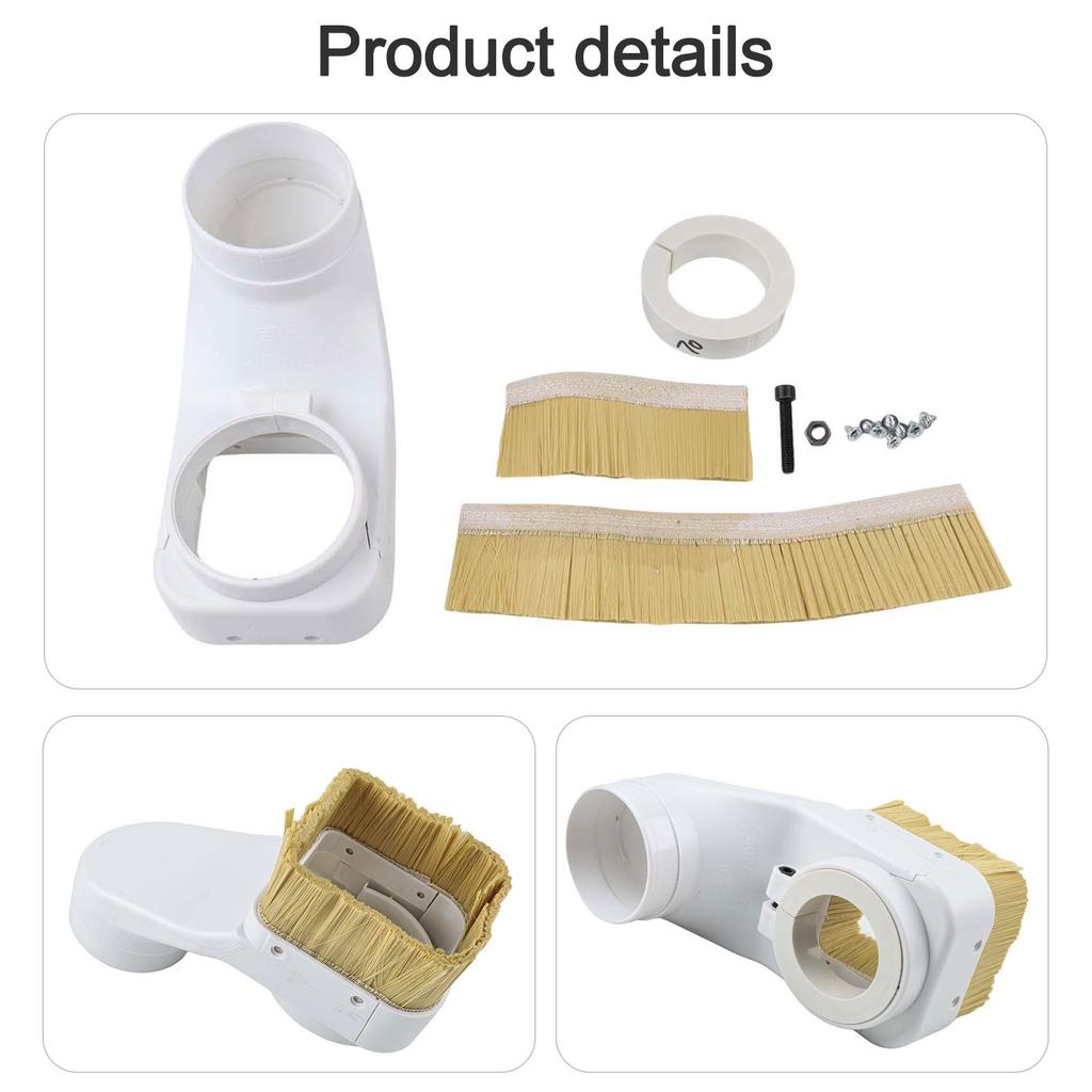 CNC Spindle Dust Cover Collector, Suitable For 70/75/80/85/90/100mm Engraving Machine Spindle Motor Dust Cover Cleaner