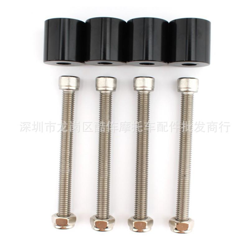 Motorcycle Handlebar Risers Suzuki GSX1300R Hayabusa 1999-2019 Aluminum Stem Mounting Clamp Set